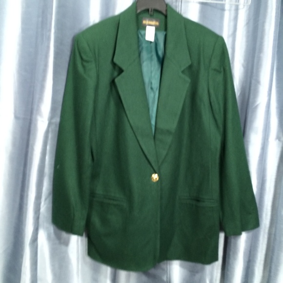 Requirements Jackets & Blazers - Green Holiday Wool Blazer Jacket